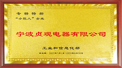大众彩票获专精特新“小巨人”企业